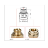 CloudRay Bystronic Fiber Laser Cutting Head Nozzle Body M15 M10